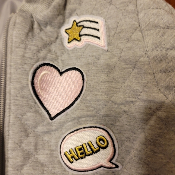 Wonder Nation Quilted Cropped Jacket - Picture 3 of 5